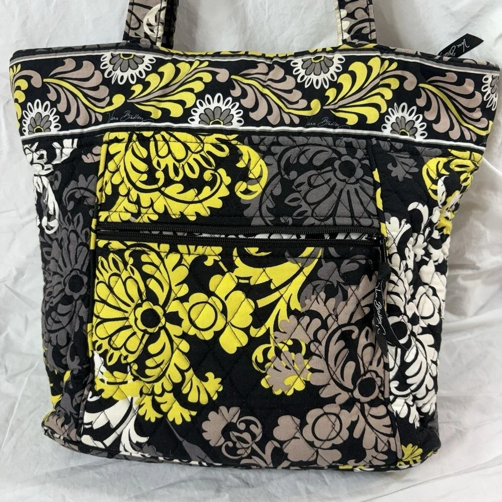Vera Bradley Baroque‎ Pattern Floral Paisley Large Carry On Shoulder Tote 2010